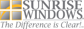 Sunrise Vinyl Windows has approximately 27% more glass than their competitors