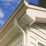 Gutter/downspout connection